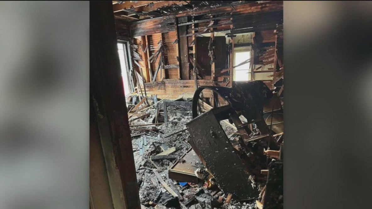 Woman says ex tried to set her on fire